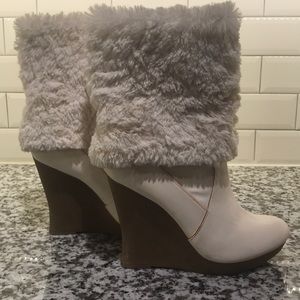 JLO fur boots